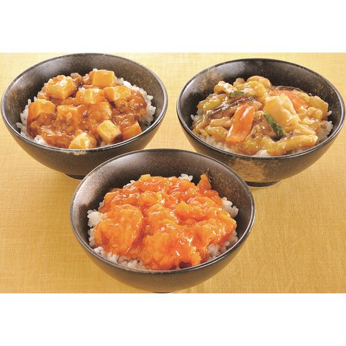 米久 大龍ミニ丼の具3種セット